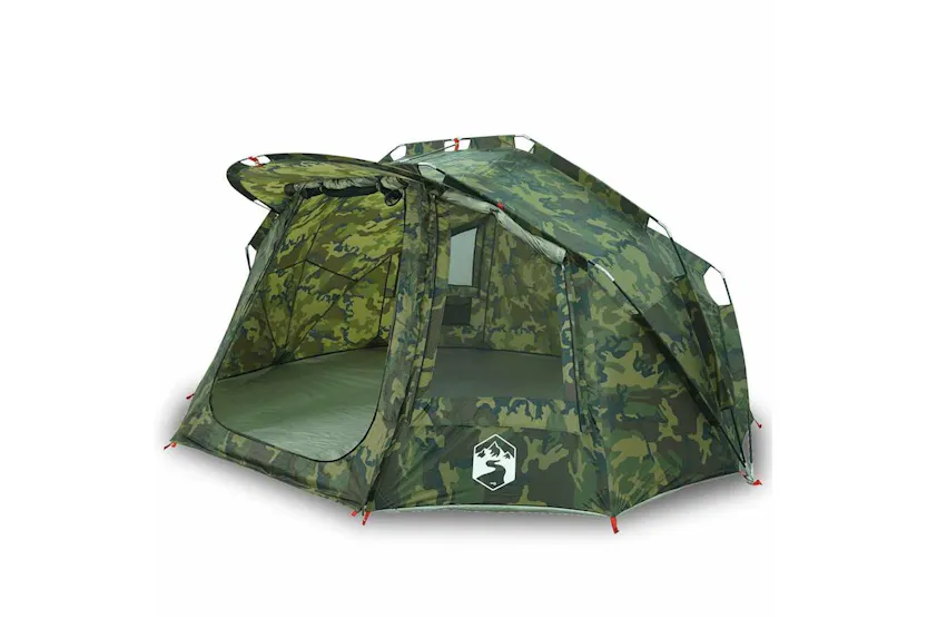 Vidaxl Fishing Tent 5-person Camouflage Waterproof Vidaxl Fishing Tent 5-person Camouflage Waterproof