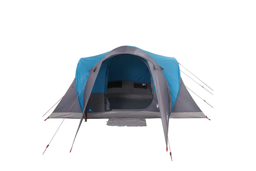 Vidaxl Family Tent Dome 6-person Blue Waterproof Vidaxl Family Tent Dome 6-person Blue Waterproof