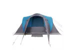 Vidaxl Family Tent Dome 6-person Blue Waterproof Vidaxl Family Tent Dome 6-person Blue Waterproof