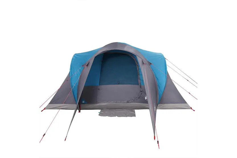 Vidaxl Family Tent Dome 6-person Blue Waterproof Vidaxl Family Tent Dome 6-person Blue Waterproof