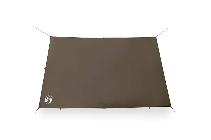 Vidaxl Camping Tarp Brown 306x306 Cm Waterproof Vidaxl Camping Tarp Brown 306x306 Cm Waterproof