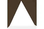 Vidaxl Camping Tarp Brown 306x306 Cm Waterproof Vidaxl Camping Tarp Brown 306x306 Cm Waterproof