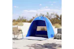 Vidaxl Beach Tent 3-person Azure Blue Waterproof Vidaxl Beach Tent 3-person Azure Blue Waterproof