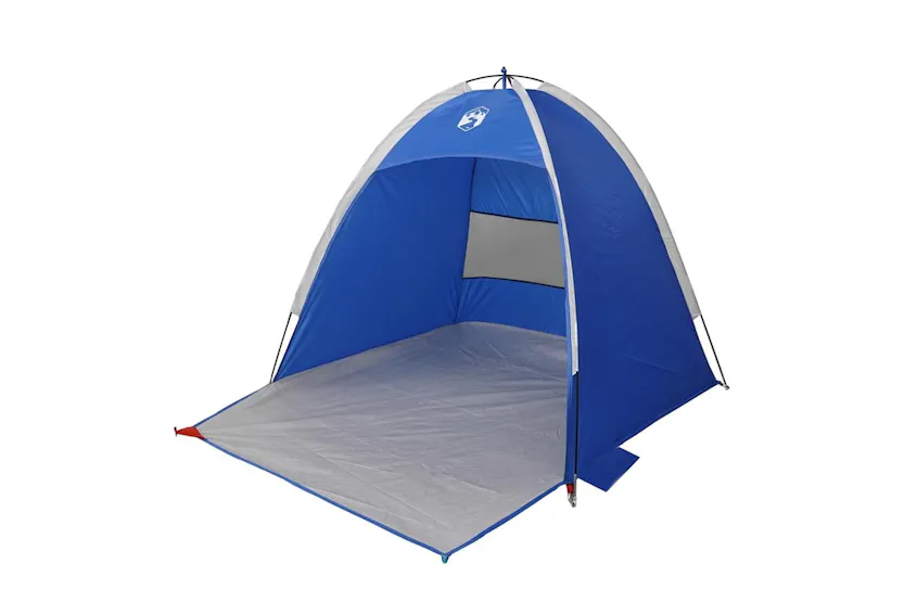 Vidaxl Beach Tent 3-person Azure Blue Waterproof Vidaxl Beach Tent 3-person Azure Blue Waterproof