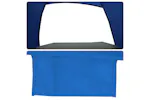 Vidaxl Beach Tent 3-person Azure Blue Waterproof Vidaxl Beach Tent 3-person Azure Blue Waterproof