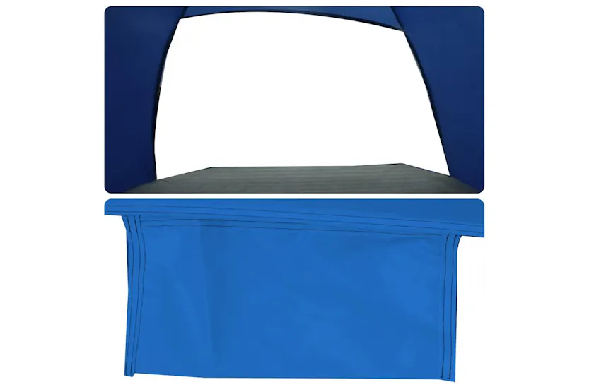 Vidaxl Beach Tent 3-person Azure Blue Waterproof Vidaxl Beach Tent 3-person Azure Blue Waterproof