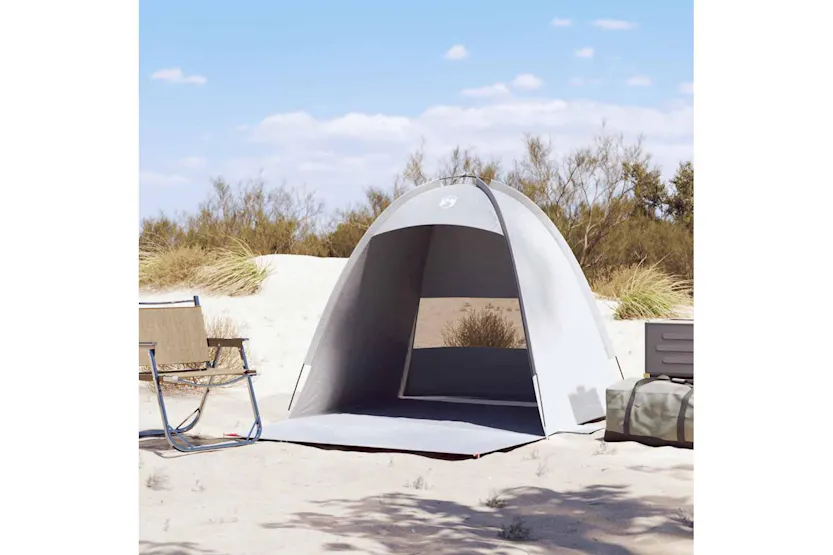 Vidaxl Beach Tent 3-person Grey Waterproof Vidaxl Beach Tent 3-person Grey Waterproof