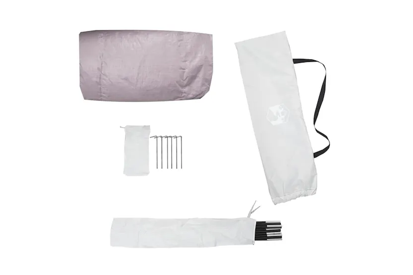 Vidaxl Beach Tent 3-person Grey Waterproof Vidaxl Beach Tent 3-person Grey Waterproof