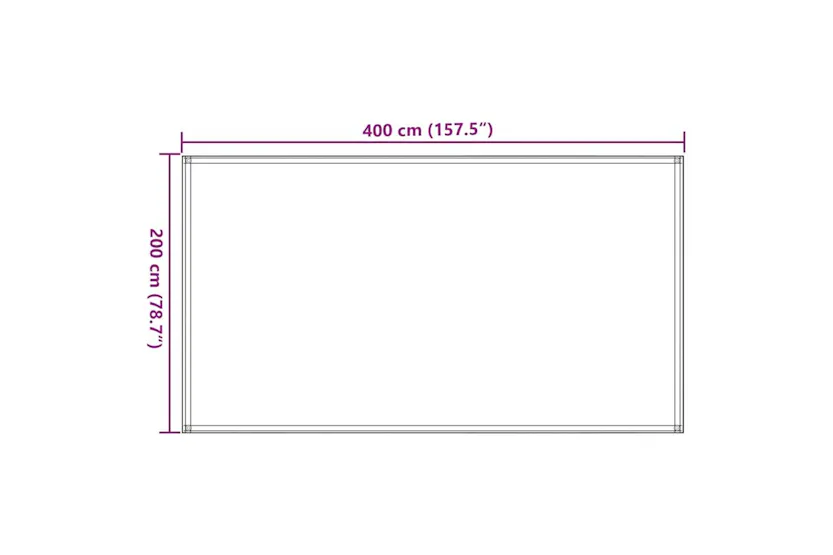 Vidaxl Tent Carpet 200x400 Cm Beige Vidaxl Tent Carpet 200x400 Cm Beige