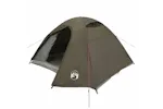 Vidaxl Camping Tent Dome 3-person Brown Waterproof Vidaxl Camping Tent Dome 3-person Brown Waterproof
