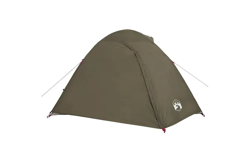 Vidaxl Camping Tent Dome 3-person Brown Waterproof Vidaxl Camping Tent Dome 3-person Brown Waterproof
