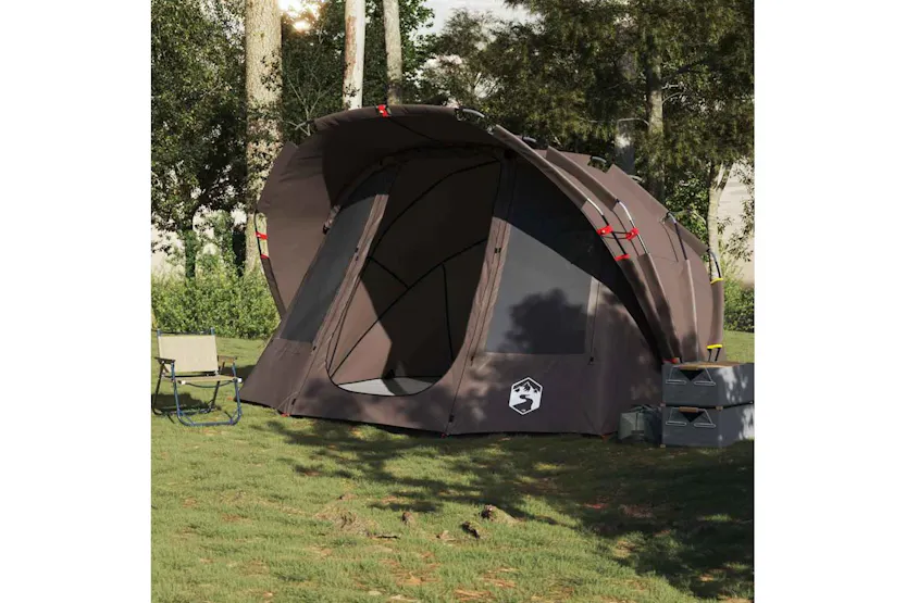 Vidaxl Fishing Tent 5-person Brown Waterproof Vidaxl Fishing Tent 5-person Brown Waterproof