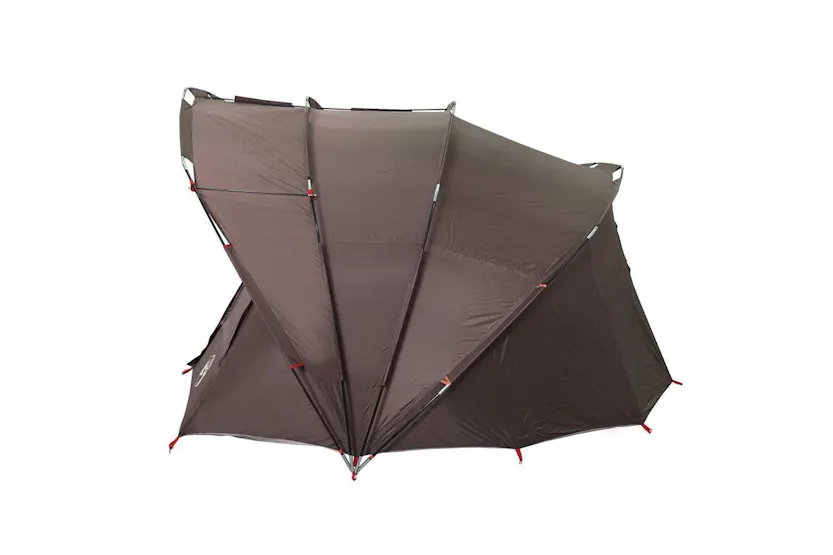 Vidaxl Fishing Tent 5-person Brown Waterproof Vidaxl Fishing Tent 5-person Brown Waterproof