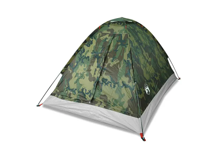 Vidaxl Camping Tent Dome 2-person Camouflage Waterproof Vidaxl Camping Tent Dome 2-person Camouflage Waterproof