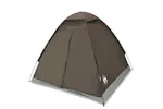 Vidaxl Camping Tent Dome 4-person Brown Waterproof Vidaxl Camping Tent Dome 4-person Brown Waterproof
