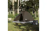 Vidaxl Camping Tent Dome 4-person Brown Waterproof Vidaxl Camping Tent Dome 4-person Brown Waterproof