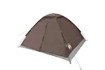 Vidaxl Camping Tent Dome 4-person Brown Waterproof Vidaxl Camping Tent Dome 4-person Brown Waterproof