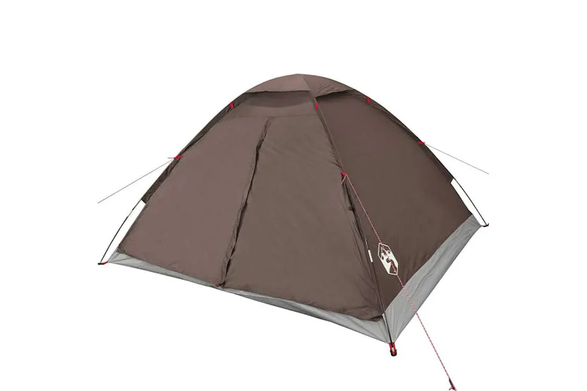 Vidaxl Camping Tent Dome 4-person Brown Waterproof Vidaxl Camping Tent Dome 4-person Brown Waterproof