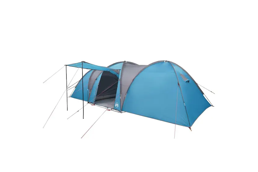 Vidaxl Family Tent Dome 8-person Blue Waterproof Vidaxl Family Tent Dome 8-person Blue Waterproof