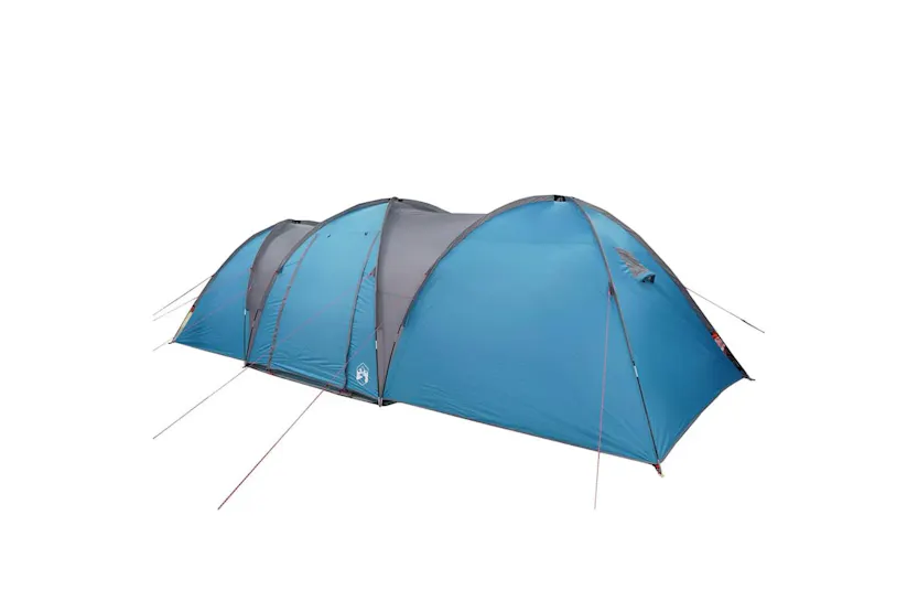 Vidaxl Family Tent Dome 8-person Blue Waterproof Vidaxl Family Tent Dome 8-person Blue Waterproof
