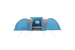 Vidaxl Family Tent Dome 8-person Blue Waterproof Vidaxl Family Tent Dome 8-person Blue Waterproof