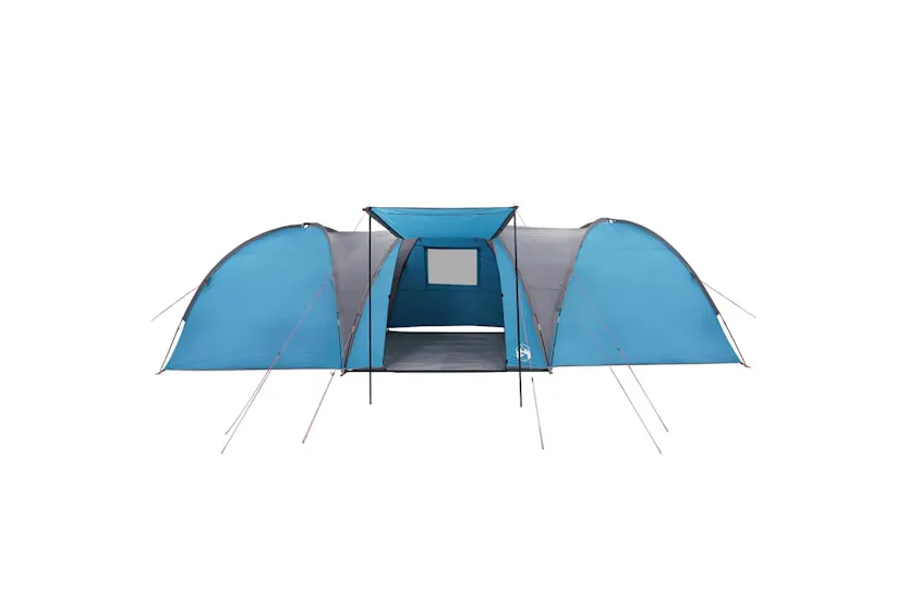 Vidaxl Family Tent Dome 8-person Blue Waterproof Vidaxl Family Tent Dome 8-person Blue Waterproof