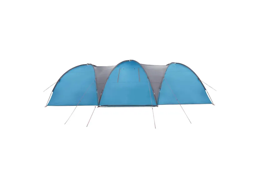 Vidaxl Family Tent Dome 8-person Blue Waterproof Vidaxl Family Tent Dome 8-person Blue Waterproof