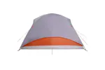 Vidaxl Family Tent Tunnel 6-person Grey And Orange Waterproof Vidaxl Family Tent Tunnel 6-person Grey And Orange Waterproof