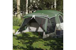 Vidaxl Camping Tent With Porch 4-person Green Waterproof Vidaxl Camping Tent With Porch 4-person Green Waterproof