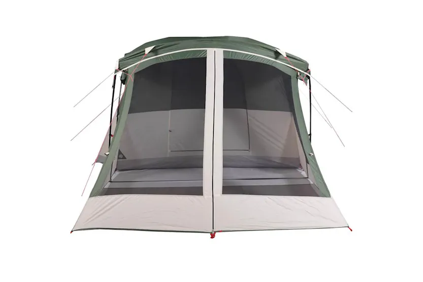 Vidaxl Camping Tent With Porch 4-person Green Waterproof Vidaxl Camping Tent With Porch 4-person Green Waterproof