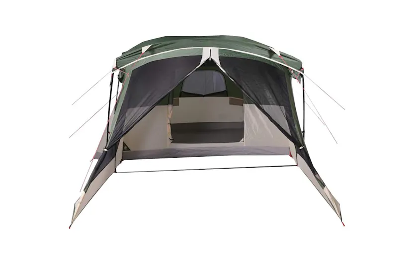 Vidaxl Camping Tent With Porch 4-person Green Waterproof Vidaxl Camping Tent With Porch 4-person Green Waterproof