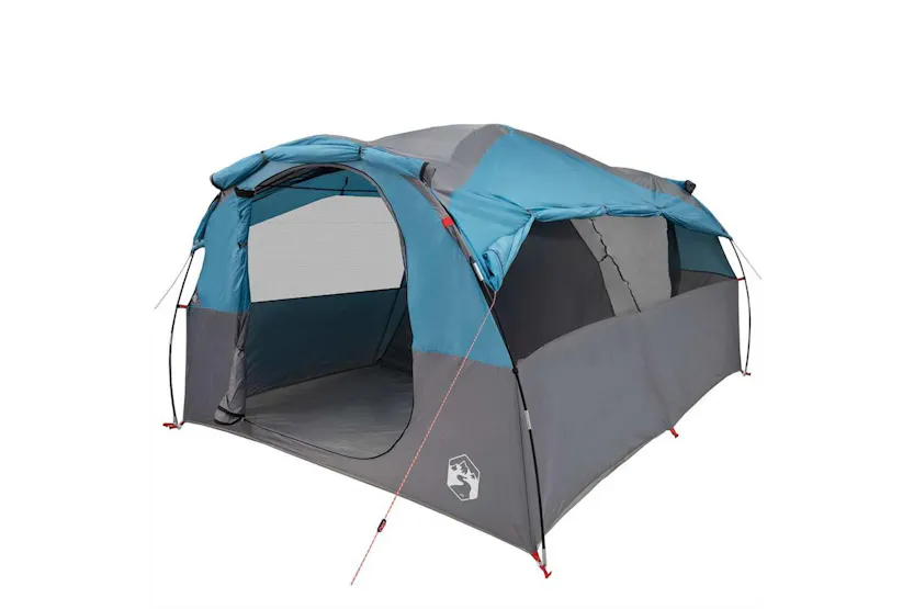 Vidaxl Family Tent Tunnel 6-person Blue Waterproof Vidaxl Family Tent Tunnel 6-person Blue Waterproof