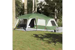Vidaxl Family Tent With Porch Dome 9-person Green Waterproof Vidaxl Family Tent With Porch Dome 9-person Green Waterproof