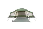 Vidaxl Family Tent With Porch Dome 9-person Green Waterproof Vidaxl Family Tent With Porch Dome 9-person Green Waterproof