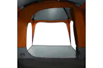 Vidaxl Family Tent With Porch Dome 9-person Grey And Orange Waterproof Vidaxl Family Tent With Porch Dome 9-person Grey And Orange Waterproof