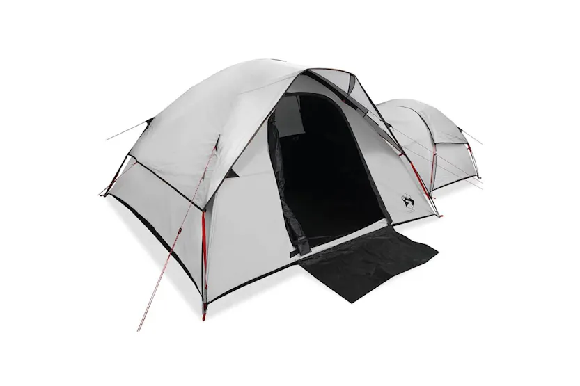 Vidaxl Camping Tent 5-person White Blackout Fabric Waterproof Vidaxl Camping Tent 5-person White Blackout Fabric Waterproof