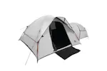 Vidaxl Camping Tent 5-person White Blackout Fabric Waterproof Vidaxl Camping Tent 5-person White Blackout Fabric Waterproof