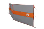Vidaxl Camping Windbreak Grey And Orange 490x123 Cm Waterproof Vidaxl Camping Windbreak Grey And Orange 490x123 Cm Waterproof