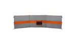 Vidaxl Camping Windbreak Grey And Orange 490x123 Cm Waterproof Vidaxl Camping Windbreak Grey And Orange 490x123 Cm Waterproof