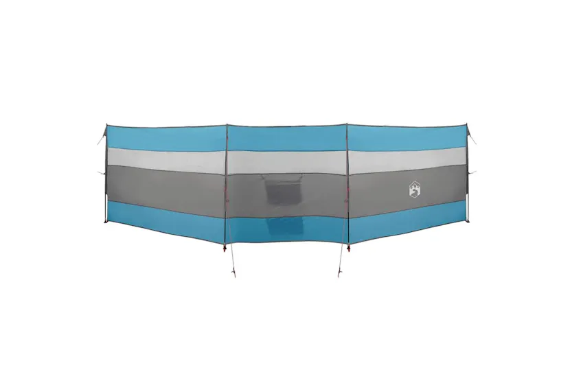 Vidaxl Camping Windbreak Blue 508x130 Cm Waterproof Vidaxl Camping Windbreak Blue 508x130 Cm Waterproof
