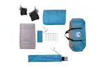 Vidaxl Camping Tent Cabin 4-person Blue Waterproof Vidaxl Camping Tent Cabin 4-person Blue Waterproof