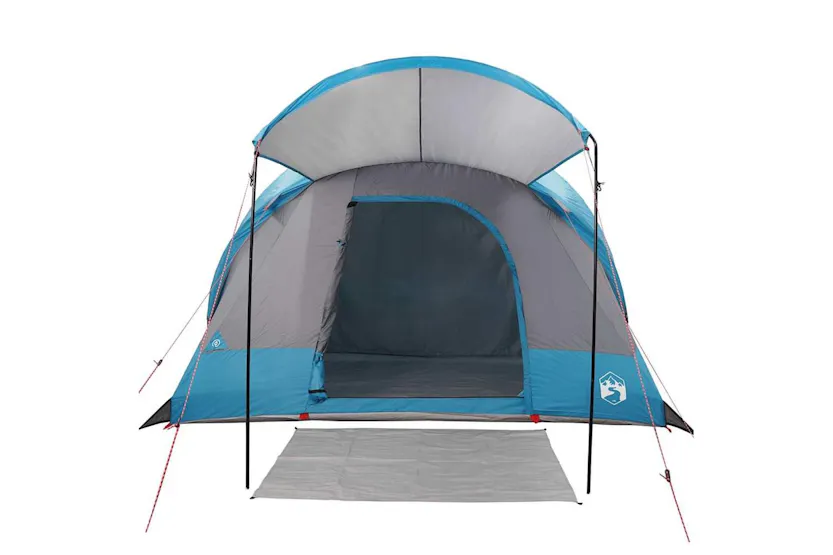 Vidaxl Family Tent Tunnel 8-person Blue Waterproof Vidaxl Family Tent Tunnel 8-person Blue Waterproof
