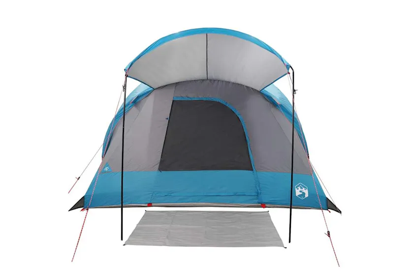 Vidaxl Family Tent Tunnel 8-person Blue Waterproof Vidaxl Family Tent Tunnel 8-person Blue Waterproof
