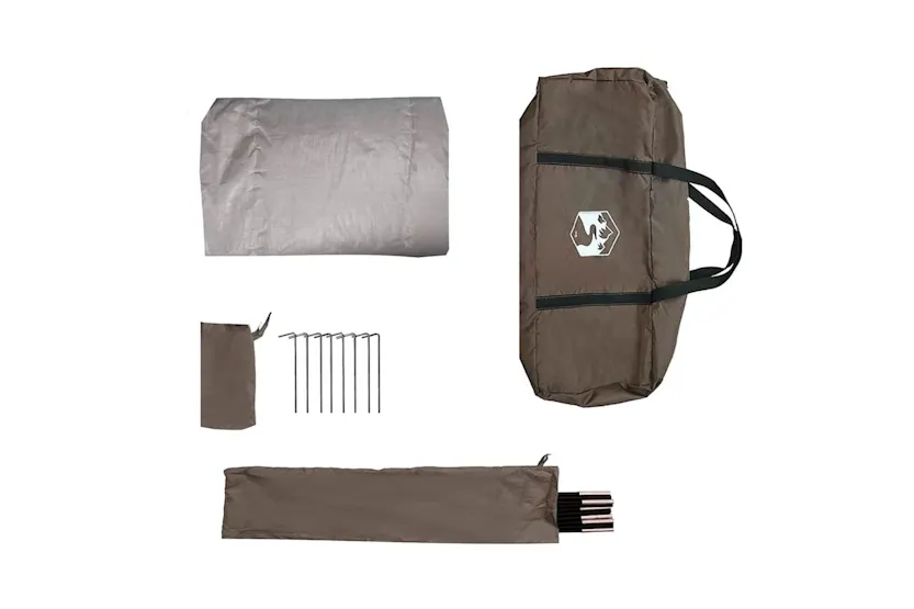 Vidaxl Car Tent 2-person Brown Waterproof Vidaxl Car Tent 2-person Brown Waterproof