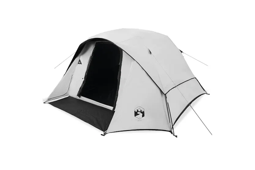 Vidaxl Family Tent Cabin 6-person White Blackout Fabric Waterproof Vidaxl Family Tent Cabin 6-person White Blackout Fabric Waterproof