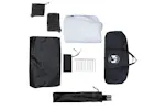 Vidaxl Family Tent Cabin 6-person White Blackout Fabric Waterproof Vidaxl Family Tent Cabin 6-person White Blackout Fabric Waterproof