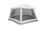 Vidaxl Pool Tent With Removable Fly & Mesh Walls Grey 618x532 Cm Vidaxl Pool Tent With Removable Fly & Mesh Walls Grey 618x532 Cm
