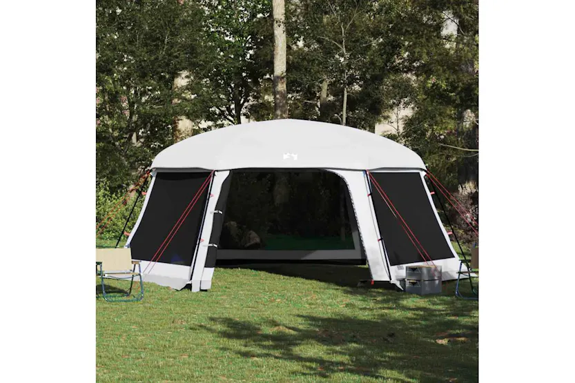 Vidaxl Pool Tent With Removable Fly & Mesh Walls Grey 618x532 Cm Vidaxl Pool Tent With Removable Fly & Mesh Walls Grey 618x532 Cm