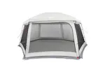 Vidaxl Pool Tent With Removable Fly & Mesh Walls Grey 618x532 Cm Vidaxl Pool Tent With Removable Fly & Mesh Walls Grey 618x532 Cm