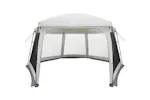 Vidaxl Pool Tent With Removable Fly & Mesh Walls Grey 618x532 Cm Vidaxl Pool Tent With Removable Fly & Mesh Walls Grey 618x532 Cm